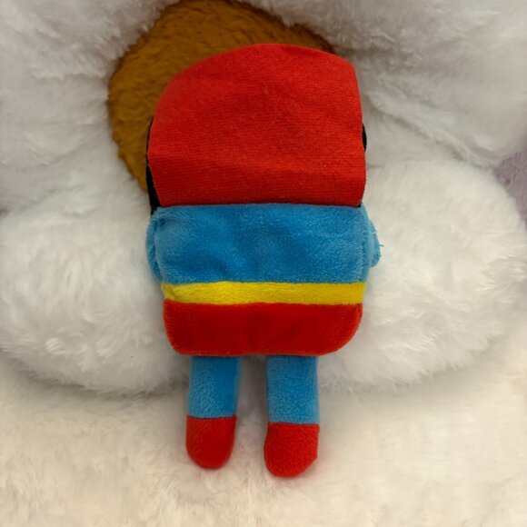 DC Justice League Superman Clip on Square Plush Keychain 2017 (SKU: 282TO) - Picture 3 of 6